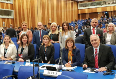 17. septembar 2018. Delegacija Republike Srbije na godišnjem zasedanju 62. Generalne konferencije Međunarodne agencije za atomsku energiju